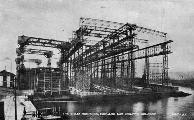 Les chantiers de construction navale HARLAND & WOLFF