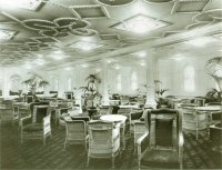 Salon d'attente et restaurant 1re classe