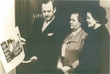 Philip & Leah Aks et Selena Cook  la premire du film Titanic en 1953
