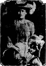 Ruth DODGE et son fils le 18 avril 1912