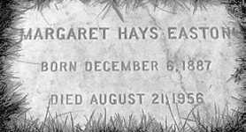 Mlle Margaret Bechstein HAYS