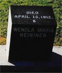 Mlle Wendla Maria HEININEN