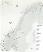 Carte de Norvge