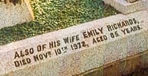 Mme Emily RICHARDS ne HOCKING (Mrs James Sibley)