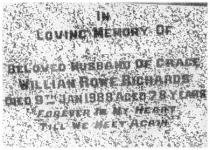 Mr William Rowe RICHARDS