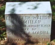 Mme Elizabeth Walton ROBERT ne McMILLAN (Mrs Edward Scott)