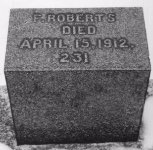 Mr Frederick (Frank John?) ROBERTS