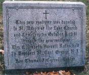 Mme Elizabeth Jane Anne ROTHSCHILD ne BARRETT (Mrs Martin)